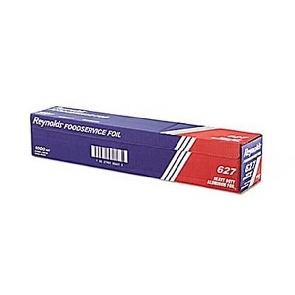 David Reynolds Reynolds 627 CPC 627 Silver 24 in. x 1000 ft. Heavy Duty Aluminum Foil Roll 627  CPC